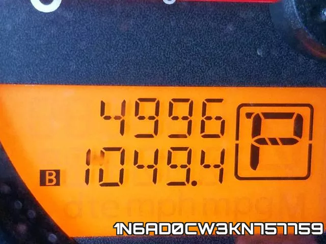 1N6AD0CW3KN757759 фото 9