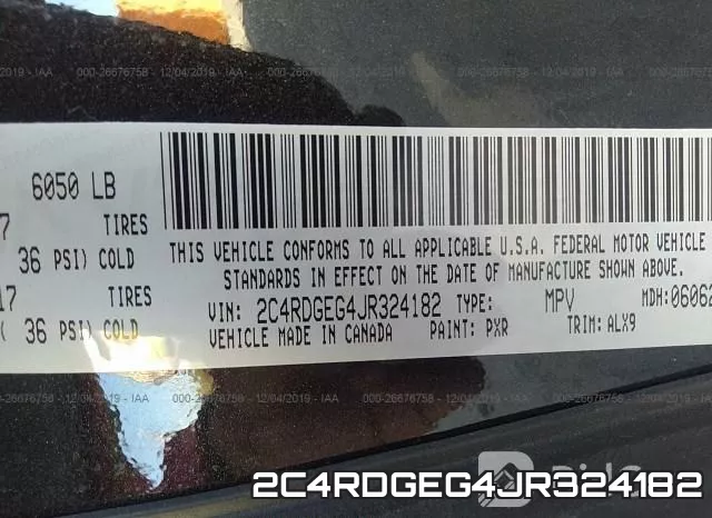 2C4RDGEG4JR324182 фото 10