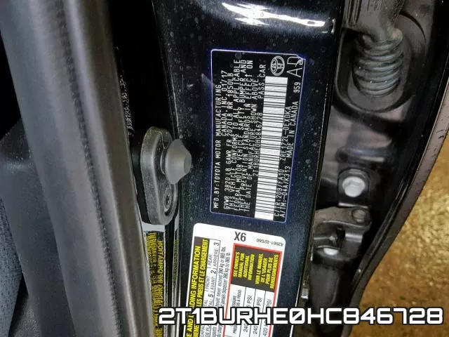 2T1BURHE0HC846728 фото 2