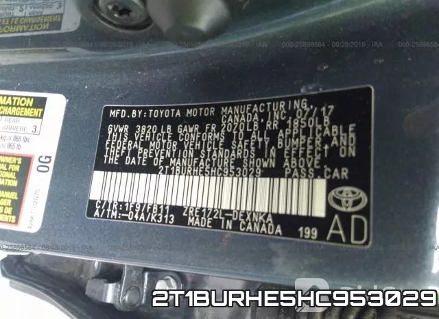 2T1BURHE5HC953029 фото 10