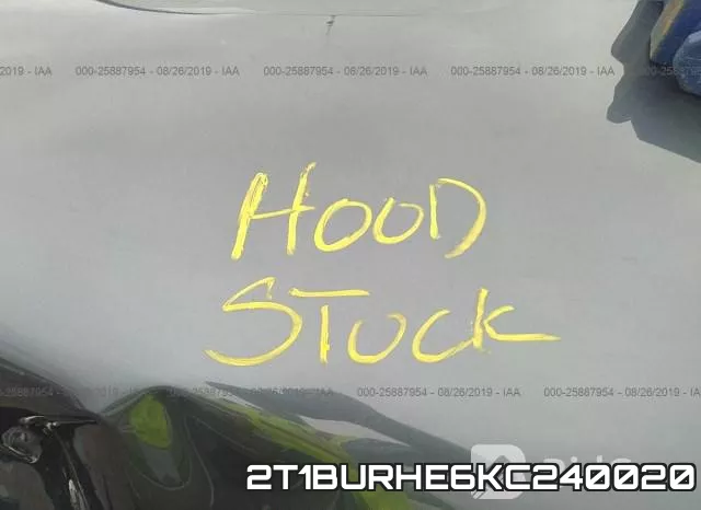 2T1BURHE6KC240020 фото 2