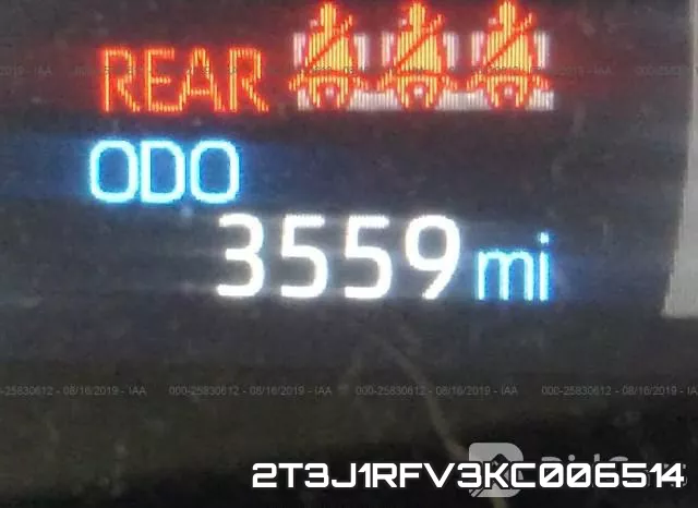 2T3J1RFV3KC006514 фото 8