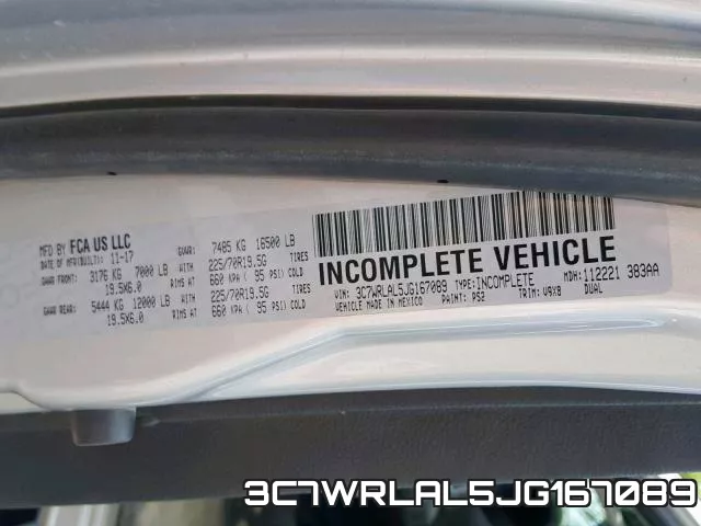 3C7WRLAL5JG167089 фото 2