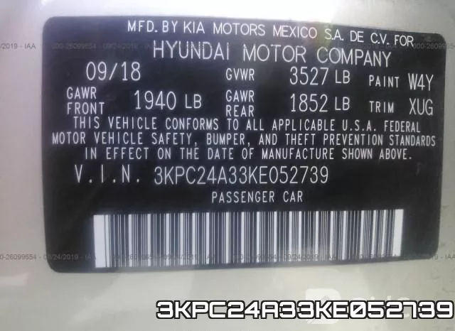 3KPC24A33KE052739 фото 10
