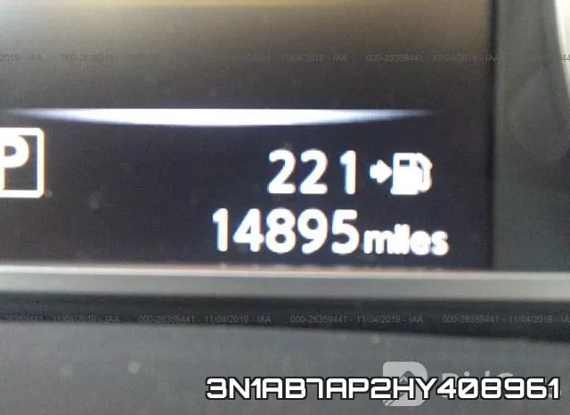3N1AB7AP2HY408961 фото 8