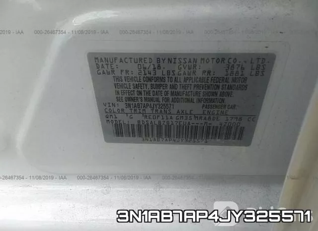 3N1AB7AP4JY325571 фото 10
