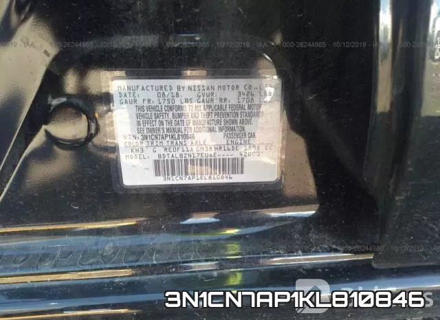 3N1CN7AP1KL810846 фото 10