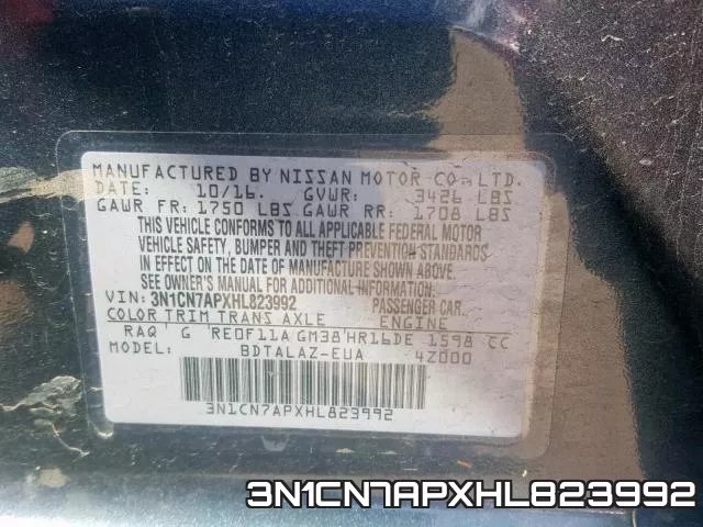 3N1CN7APXHL823992 фото 2