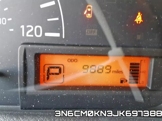 3N6CM0KN3JK697388 фото 9