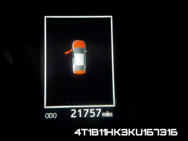 4T1B11HK3KU167316 фото 9