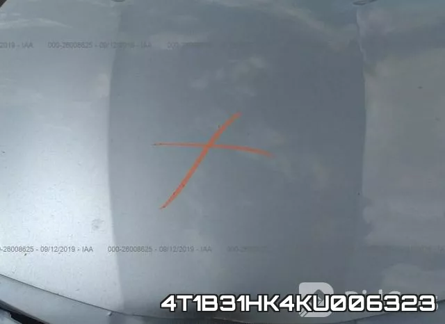 4T1B31HK4KU006323 фото 2