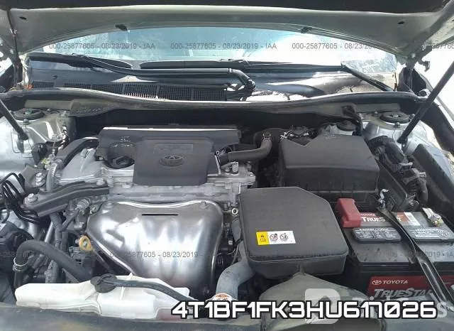 4T1BF1FK3HU617026 фото 2