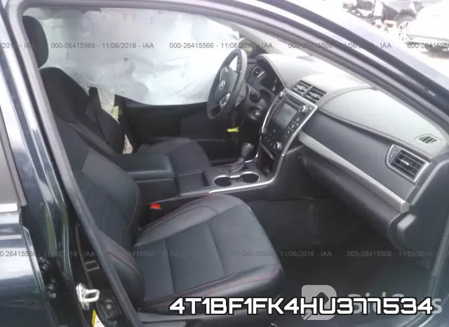 4T1BF1FK4HU377534 фото 6