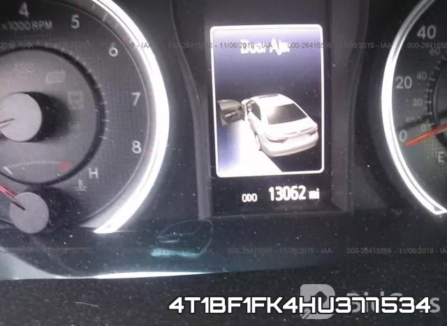 4T1BF1FK4HU377534 фото 8