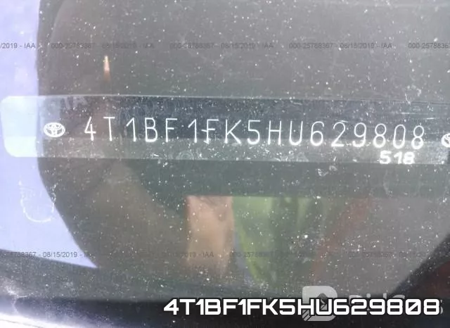 4T1BF1FK5HU629808 фото 10