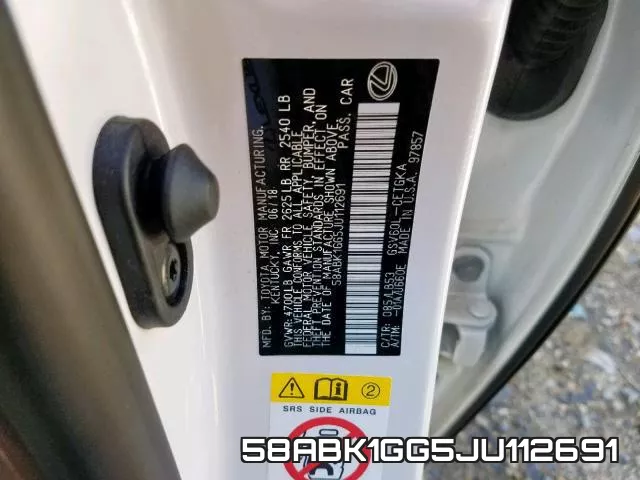 58ABK1GG5JU112691 фото 2