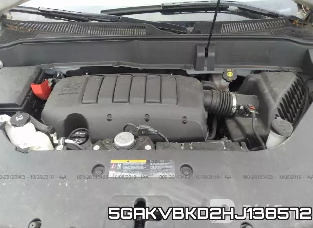 5GAKVBKD2HJ138572 фото 2