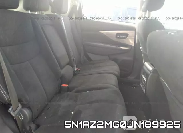 5N1AZ2MG0JN189925 фото 9