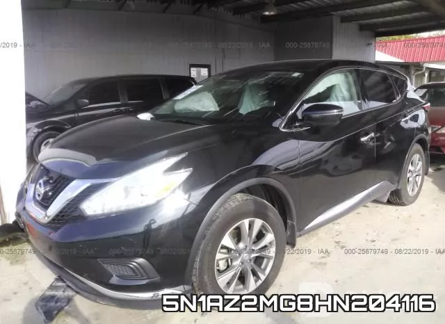 5N1AZ2MG8HN204116 фото 3