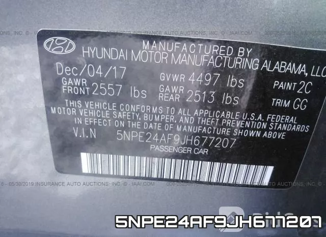 5NPE24AF9JH677207 фото 10