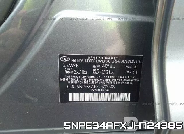 5NPE34AFXJH724385 фото 10