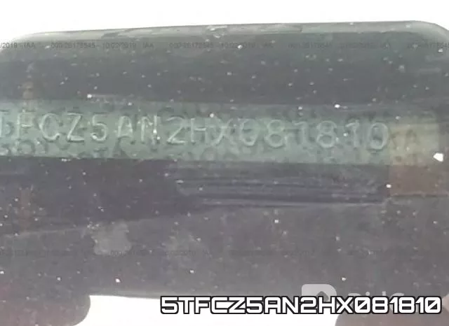 5TFCZ5AN2HX081810 фото 10