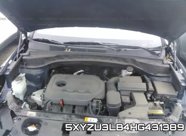 5XYZU3LB4HG431389 фото 2