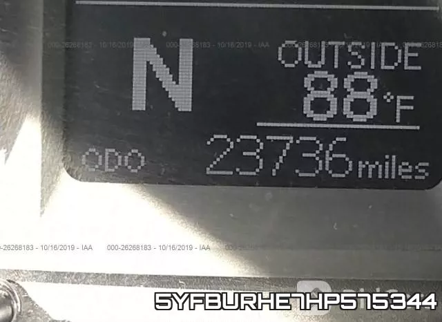 5YFBURHE7HP575344 фото 8