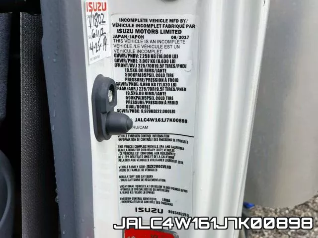 JALC4W161J7K00898 фото 2