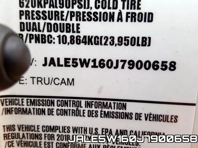 JALE5W160J7900658 фото 2