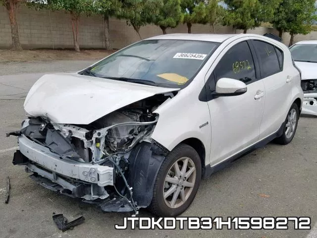 JTDKDTB31H1598272 фото 3