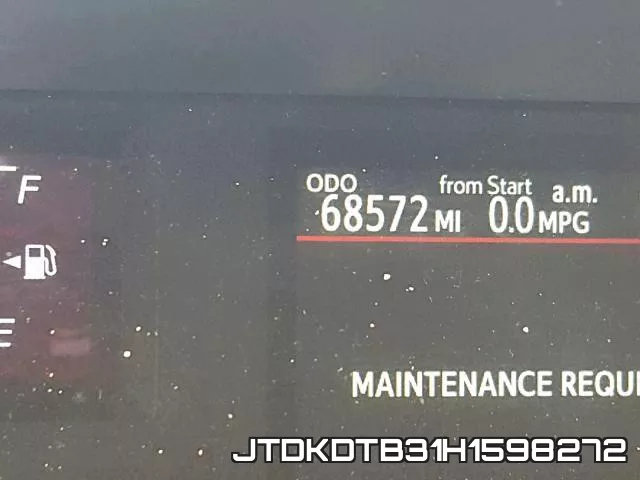 JTDKDTB31H1598272 фото 9