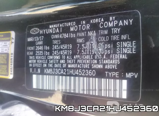 KM8J3CA21HU452360 фото 10