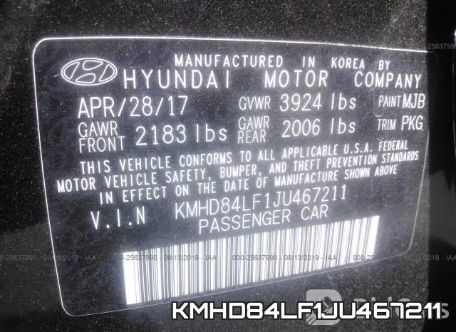 KMHD84LF1JU467211 фото 10