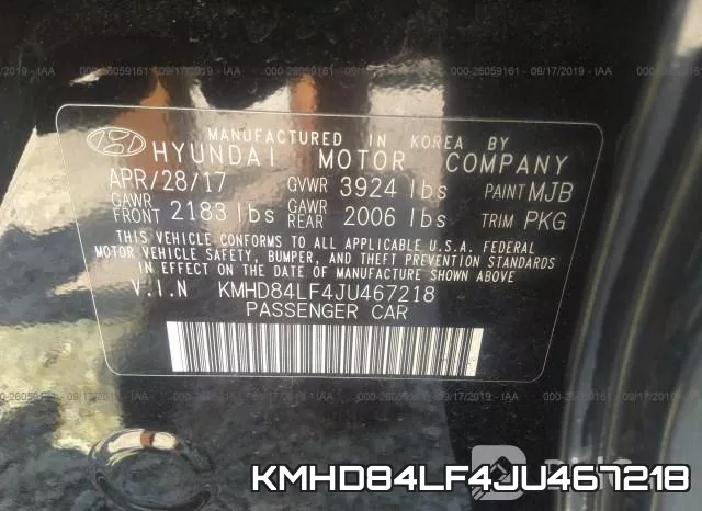 KMHD84LF4JU467218 фото 10