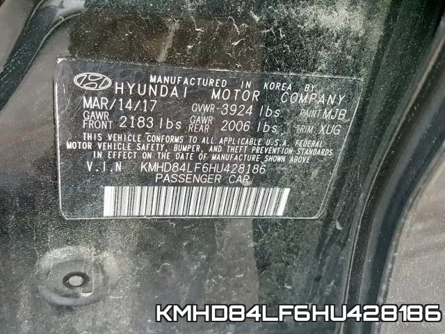 KMHD84LF6HU428186 фото 2