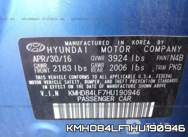 KMHD84LF7HU190946 фото 10