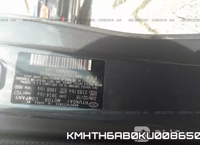 KMHTH6AB0KU008650 фото 10