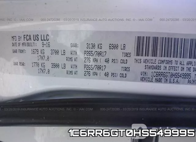1C6RR6GT0HS549995 фото 10