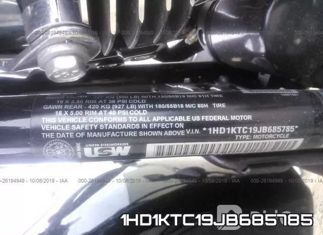 1HD1KTC19JB685785 фото 2