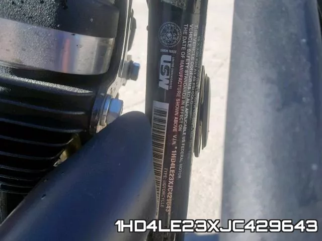 1HD4LE23XJC429643 фото 2