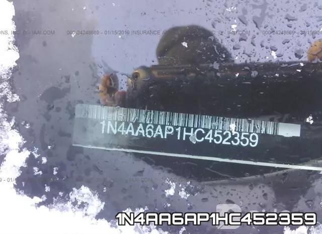 1N4AA6AP1HC452359 фото 10