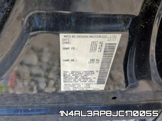 1N4AL3AP8JC170055 фото 2