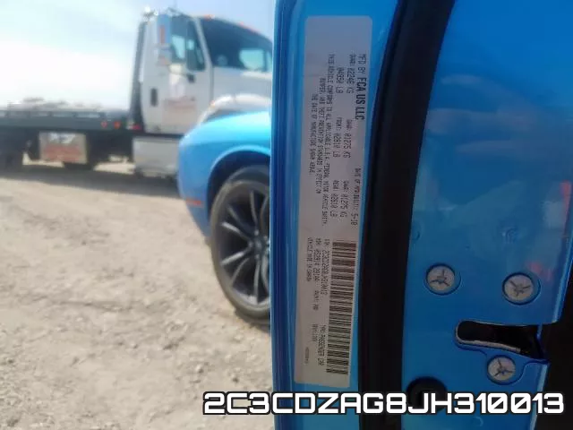 2C3CDZAG8JH310013 фото 2