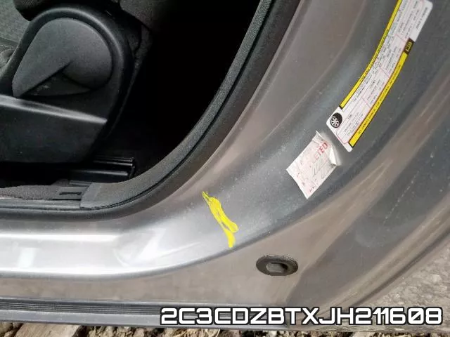 2C3CDZBTXJH211608 фото 10