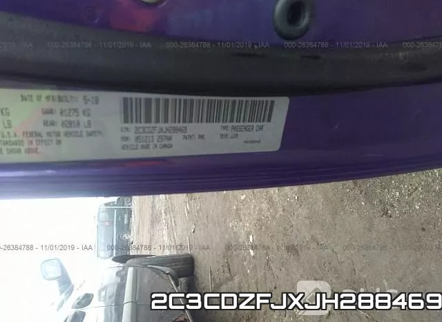 2C3CDZFJXJH288469 фото 9