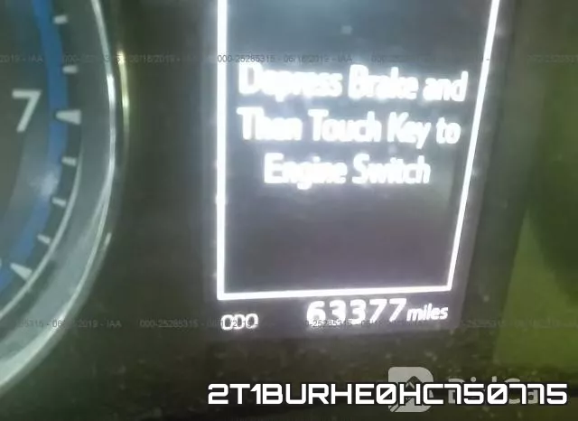 2T1BURHE0HC750775 фото 8