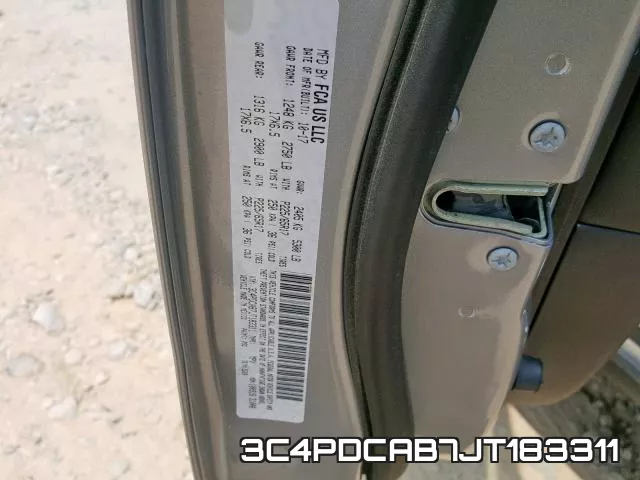 3C4PDCAB7JT183311 фото 2
