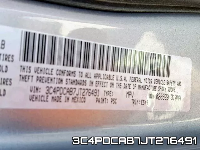 3C4PDCAB7JT276491 фото 2
