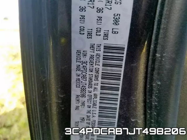 3C4PDCAB7JT498206 фото 2
